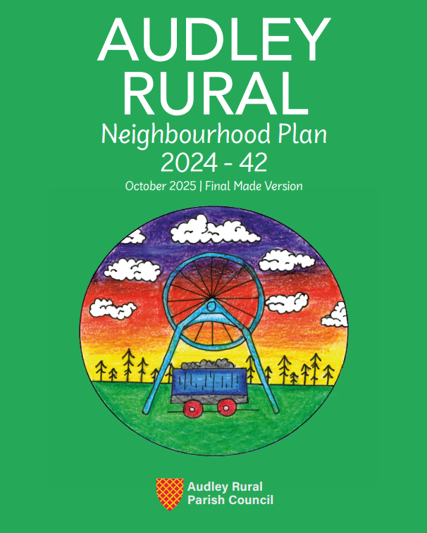 Front page of the Audley Rural Neighbourhood Plan 